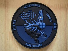 écusson de collection Gendarmerie PSIG SABRE Le Mans bleu