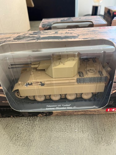 Miniature char flakpanzer 341 - char,