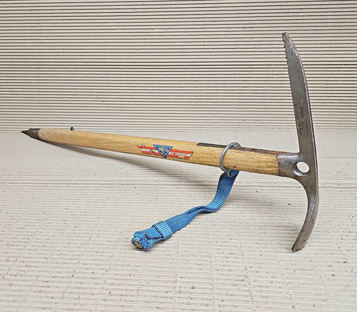 Wooden walking stick cane - stick, ice