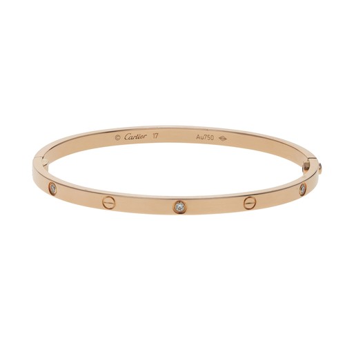 Cartier love 18k rose gold - love,