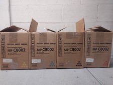 Genuine Ricoh Savin Toner SET MP C8002 MP Open Box OEM Packaging
