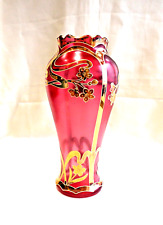 Vase Art Nouveau Verre
