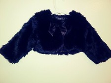 Wendy Bellissimo Girl Black Jacket  12M