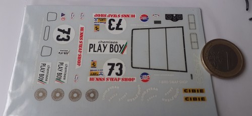 Decalcomanie decals ferrari - decals,