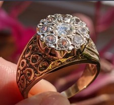 Bague Homme, 10k, Diamant 1.38 ct, Grandeur 10.5 BIJOUX
