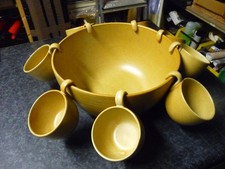 service a sangria punch planteur gres village vintage