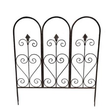 Barrière de jardin terrasse