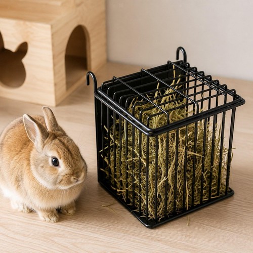 Mangeoire foin pour lapins - mangeoire,