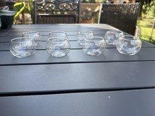 Ensemble de 8 petit verres DAVIDsTEA en verre transparent – Boule double paroi