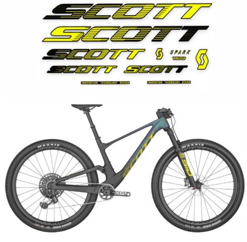 Kit autocollant cadre scott - cadre,