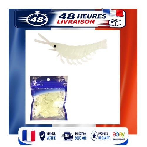 Leurres souples crevettes - 50,
