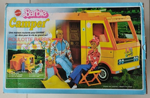 Barbie camper roulotte camping - barbie,