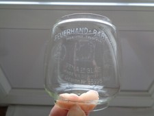 GLOBE EN VERRE POUR LAMPE TEMPETE JEANERGLAS GERMANY FEUERHAND BABY 275