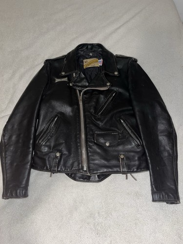 Blouson cuir schott - cuir, perfecto