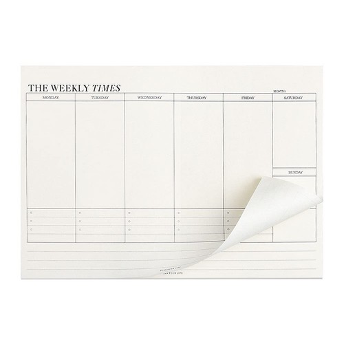 Feuilles planning - 60,