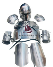 Costume Mandalorien Médiéval ZAIN Costume Complet de Star Wars Cosplay...