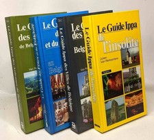 4 volumes "Le Guide Ippa": le guide Ippa des villes de Belgique + Le guide