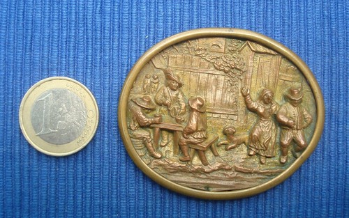 Plaque medaillon ancienne - c1,