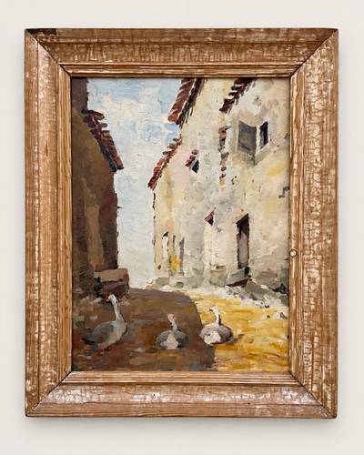 1930 french oil - 1930,