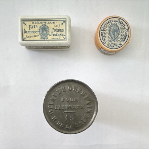 Lot boîtes dentifrice - lot, 3