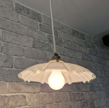 Abat-jour ancien rond en