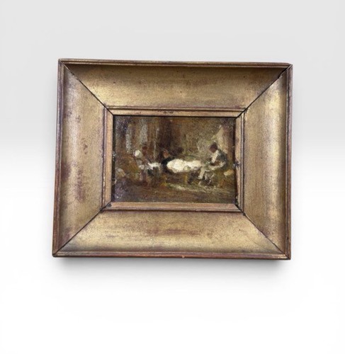 Tableau ancien xixe - xixe, sur