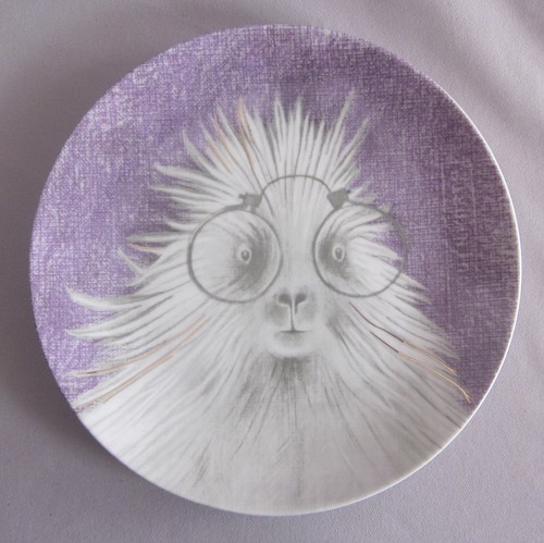 Salad canape plate accent - 8",