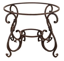 Biscottini Base Table En Fer