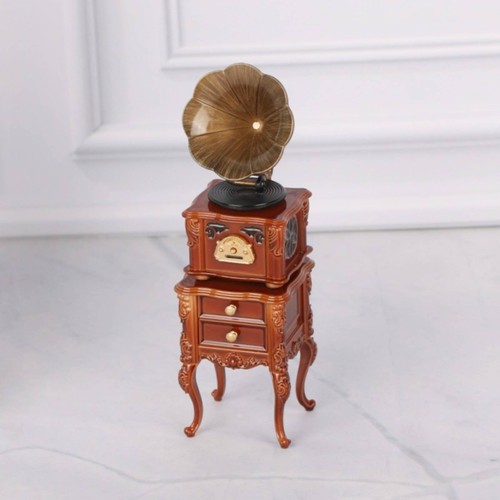 Gramophone miniature vintage - gramophone,