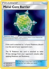 Metal Core Barrier 180/214 Sm-Unbroken Bonds Regular NM-Mint Pokémon Card TCG