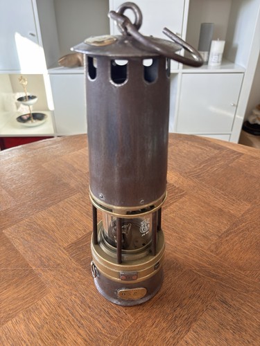 Ancienne lampe mineur - ancienne, de