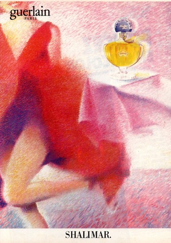 Publicité papier parfum - papier,