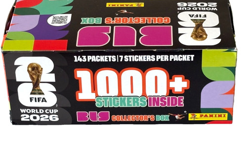 Mega box panini fifa - box,
