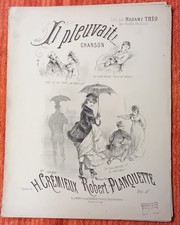 Partition ancienne 1876 piano