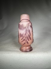 Vase Émile Gallé à décor