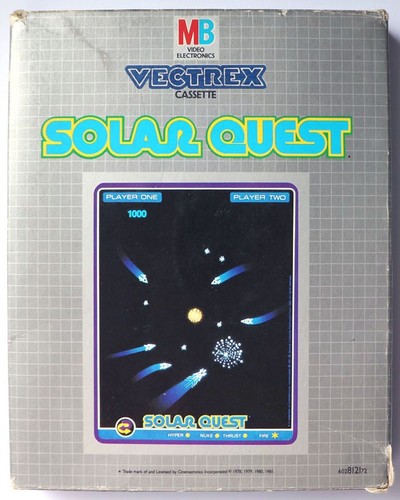 Solar quest mb vectrex - solar,