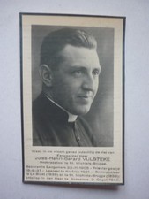 image mortuaire curé Vulsteke