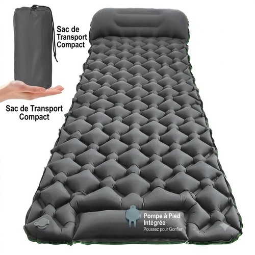 Matelas camping gonflable - matelas,