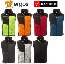 PAYPER TOUR VEST Ergonomic Sleeveless Jacket Soft Shell Zip Inserts Full