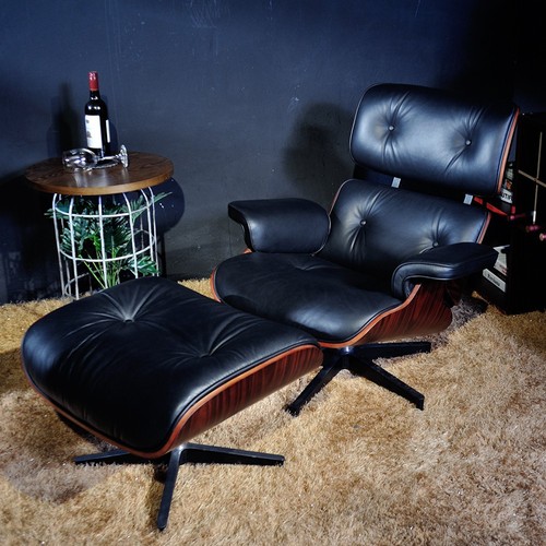 Rosewood lounge chair and - lounge,