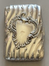 Ancien Etui à cigarette art