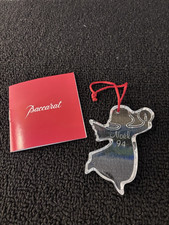 Déco Noel 1994 en cristal de Baccarat