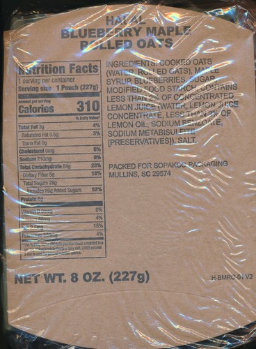 Port offert ration combat - port,
