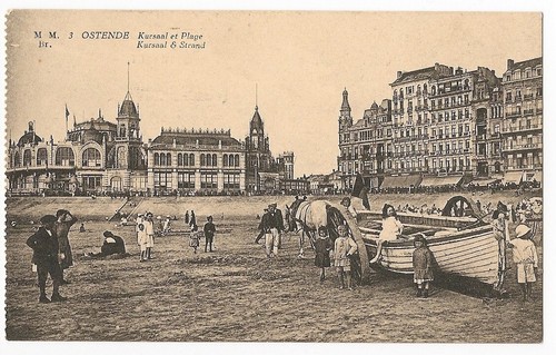 Belgique ostende carte - ostende,