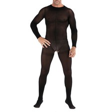 Combinaison transparente à la