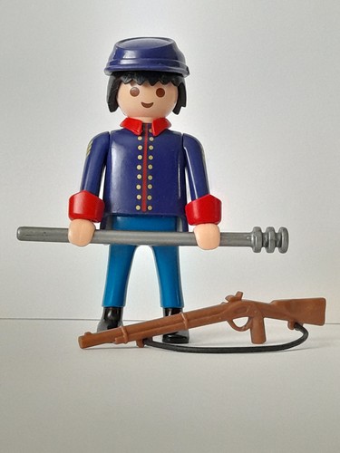 Playmobil western artilleur - western,