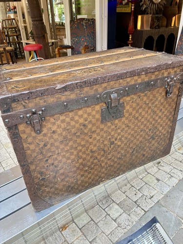 Malle ancienne louis vuitton - ancienne,