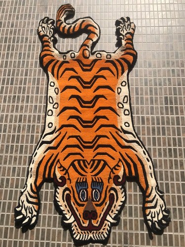Tapis peau moyenne - , tigre
