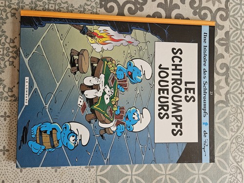 Les schtroumpfs joueurs - schtroumpfs,