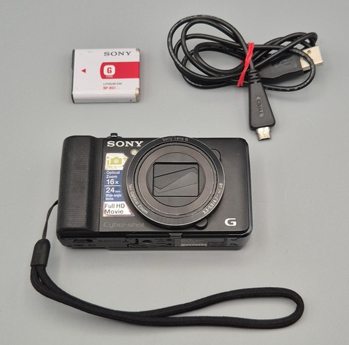 Sony cybershot dsc hx9v black - cybershot,